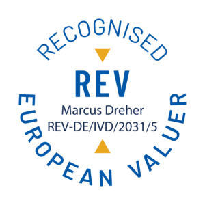 Logo Recognised European Valuer REV-Registrierungsnummer: REV-DE/IVD/2031/5